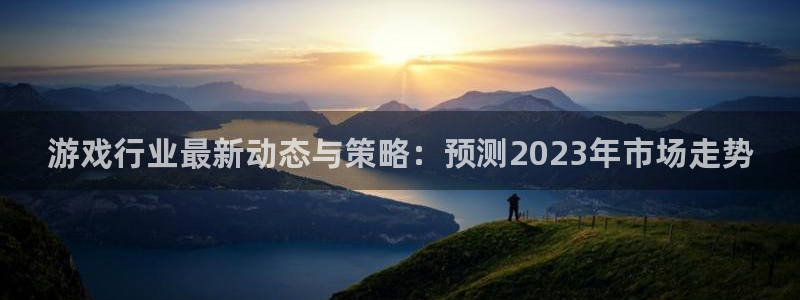 优贝娱乐注册测速：游戏行业最新动态与策略：预测2023年市场